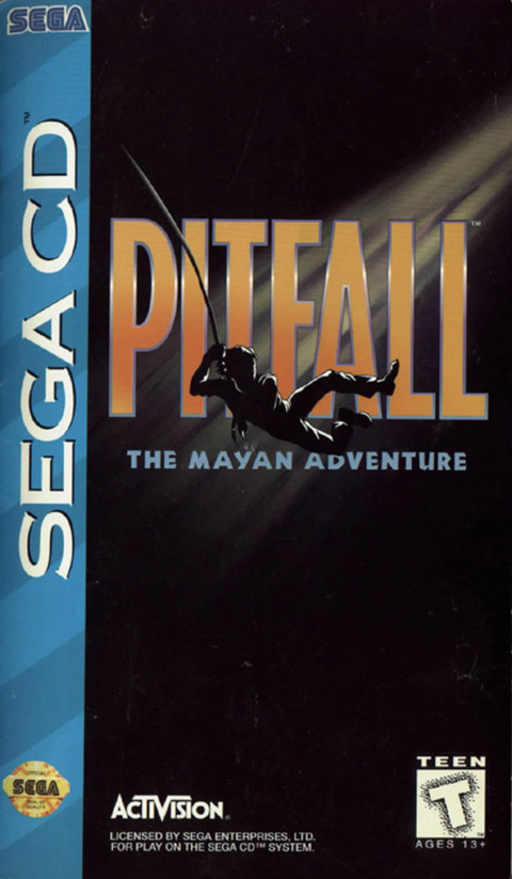 Pitfall - The Mayan Adventure (USA) Sega CD Game Cover